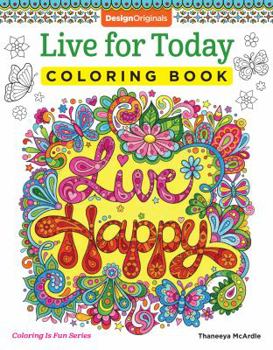 Paperback Live for Today Coloring Book
