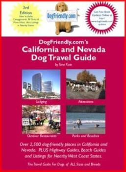 Paperback Dogfriendly.Com's California and Nevada Dog Travel Guide Book