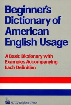 Paperback Beginner's Dictionary of American English Usage Book