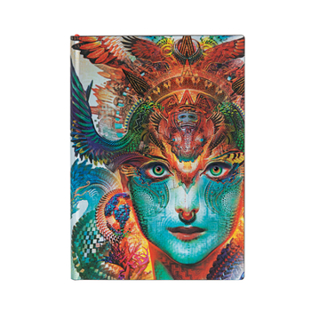 Diary Paperblanks Dharma Dragon Android Jones Collection Softcover Flexi MIDI Lined 240 Pg 100 GSM Book