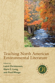 Paperback Teaching North American Environmental Literature Book
