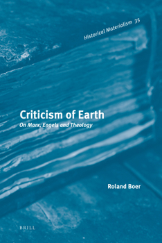 Paperback Criticism of Earth: On Marx, Engels and Theology, IV Book