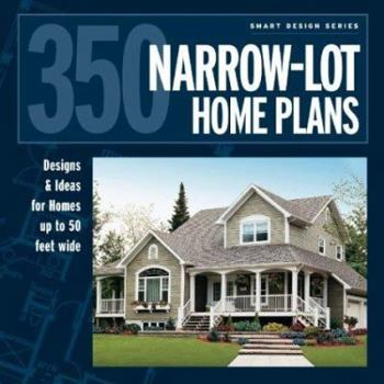 Paperback 350 Narrow-Lot Homes Book