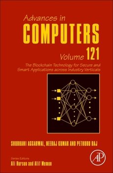 Hardcover The Blockchain Technology for Secure and Smart Applications Across Industry Verticals: Volume 121 Book