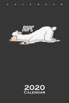 Paperback fallen lama Calendar 2020: Lama and alpaca lovers and friends Book