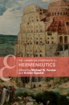 Hardcover The Cambridge Companion to Hermeneutics Book