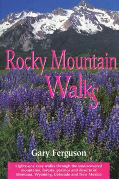 Paperback Rocky Mountain Walks Book