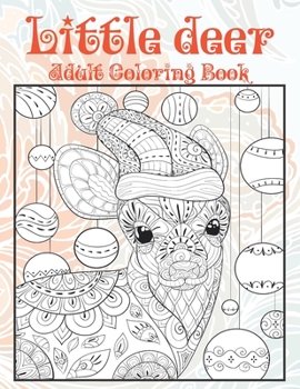 Paperback Little deer - Adult Coloring Book