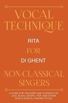 Paperback Vocal Technique for Non-classical Singers Book