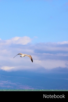 Paperback Notebook: 鴎、 湖、 自然、 水、 空、 鳥、 雲 Book