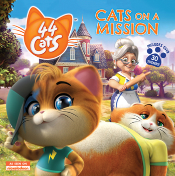 Paperback 44 Cats: Cats on a Mission Book