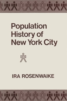 Hardcover Population History of New York City Book