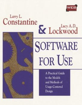 Paperback Software for Use: A Practical Guide to the Models and Methods of Usage-Centered Design (Paperback) Book