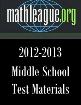 Paperback Middle School Test Materials 2012-2013 Book