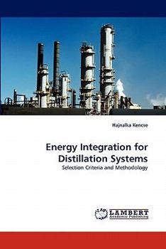 Paperback Energy Integration for Distillation Systems Book
