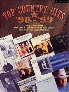 Paperback Top Country Hits of '98 - '99 Book