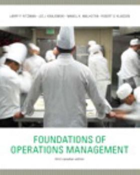 Paperback Foundations of Operations Management, Third Canadian Edition (3rd Edition) Book