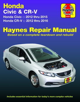 Paperback Honda Civic 2012-15 & Cr-V 2012-16 Book