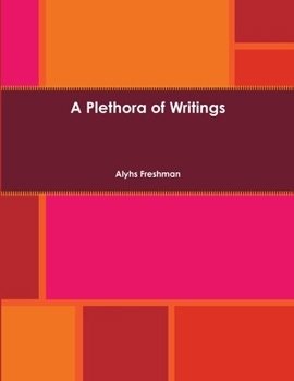 Paperback A Plethora of Writings Book