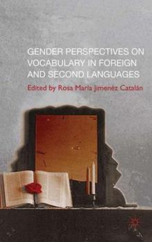 Hardcover Gender Perspectives on Vocabulary in Foreign and Second Languages Book
