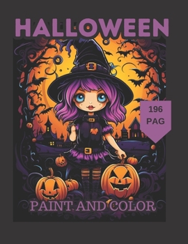 Paperback Color and Paint Halloween: Have Fun Book