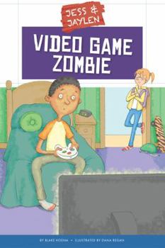 Library Binding Video Game Zombie Book