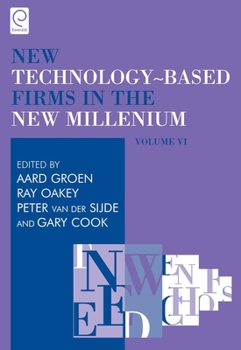 Hardcover New Technology-Based Firms in the New Millennium Book