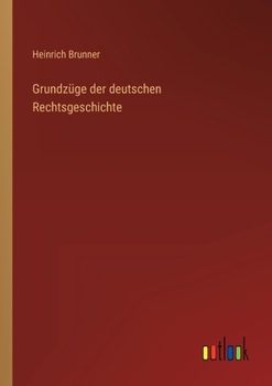 Paperback Grundzüge der deutschen Rechtsgeschichte [German] Book