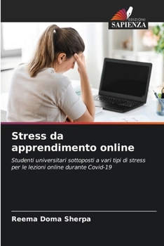 Paperback Stress da apprendimento online [Italian] Book