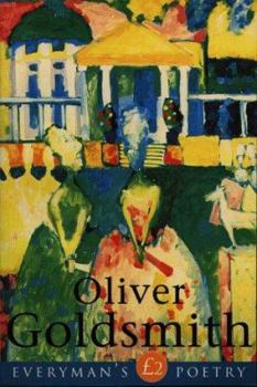 Paperback Oliver Goldsmith Eman Poet Lib #30 Book