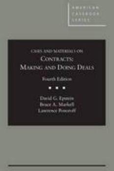 Hardcover Cases and Materials on Contracts: Making and Doing Deals Book