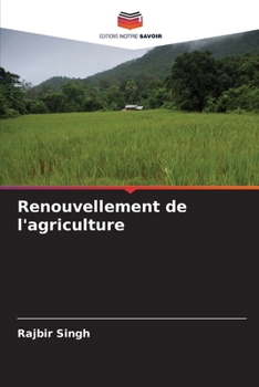 Paperback Renouvellement de l'agriculture [French] Book