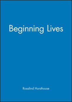 Paperback Beginning Lives Book