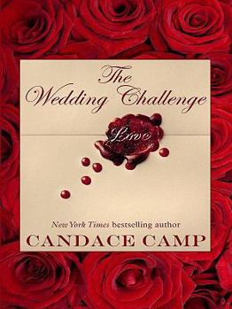 Hardcover The Wedding Challenge [Large Print] Book