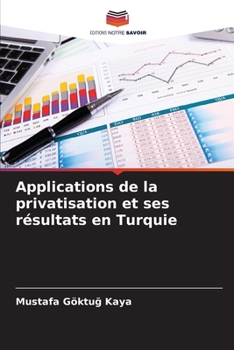 Paperback Applications de la privatisation et ses résultats en Turquie [French] Book