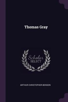 Paperback Thomas Gray Book