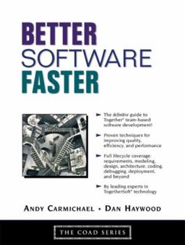 Paperback Better Software Faster Book