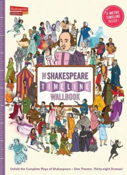 Hardcover The Shakespeare Timeline Wallbook: Unfold the Complete Plays of Shakespeare - One Theatre, Thirty-eight Dramas! (UK Timeline Wallbooks) Book