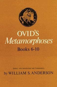 Paperback Ovid's Metamorphoses Books 6-10 Book