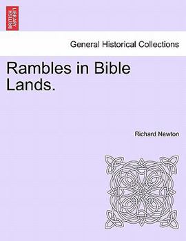 Paperback Rambles in Bible Lands. Book