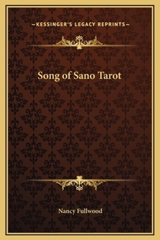 Hardcover Song of Sano Tarot Book