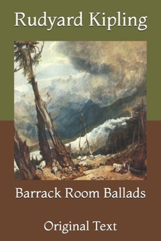 Paperback Barrack Room Ballads: Original Text Book