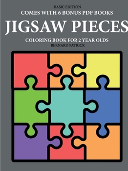 Paperback Coloring Book for 2 Year Olds (Jigsaw Pieces) Book