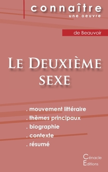 Fiche de lecture Le Deuxième sexe (tome 1) de Simone de Beauvoir (Analyse littéraire de référence et résumé complet) (ÉDITIONS DU CÉNACLE)
