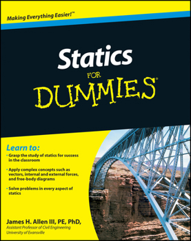 Paperback Statics for Dummies Book