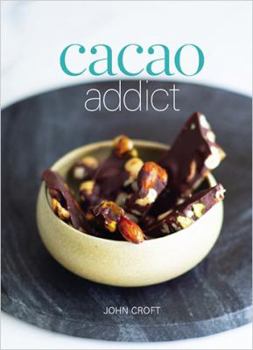 Hardcover Cacao Addict a decadent healthy chocolate recipe book bursting with superfoods, food grade essential oils and organic goodness. Including thermomix instructions in every recipe. Book