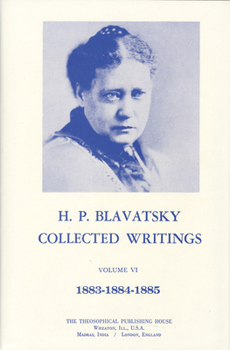 Hardcover Collected Writings of H. P. Blavatsky, Vol. 6 Book