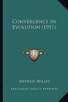 Paperback Convergence In Evolution (1911) Book
