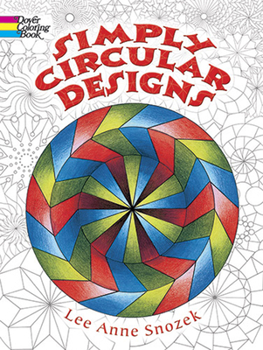 Paperback Simply Circular Designs Coloring Book