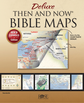 Spiral-bound Deluxe Then and Now Bible Maps: New and Expanded Edition Book